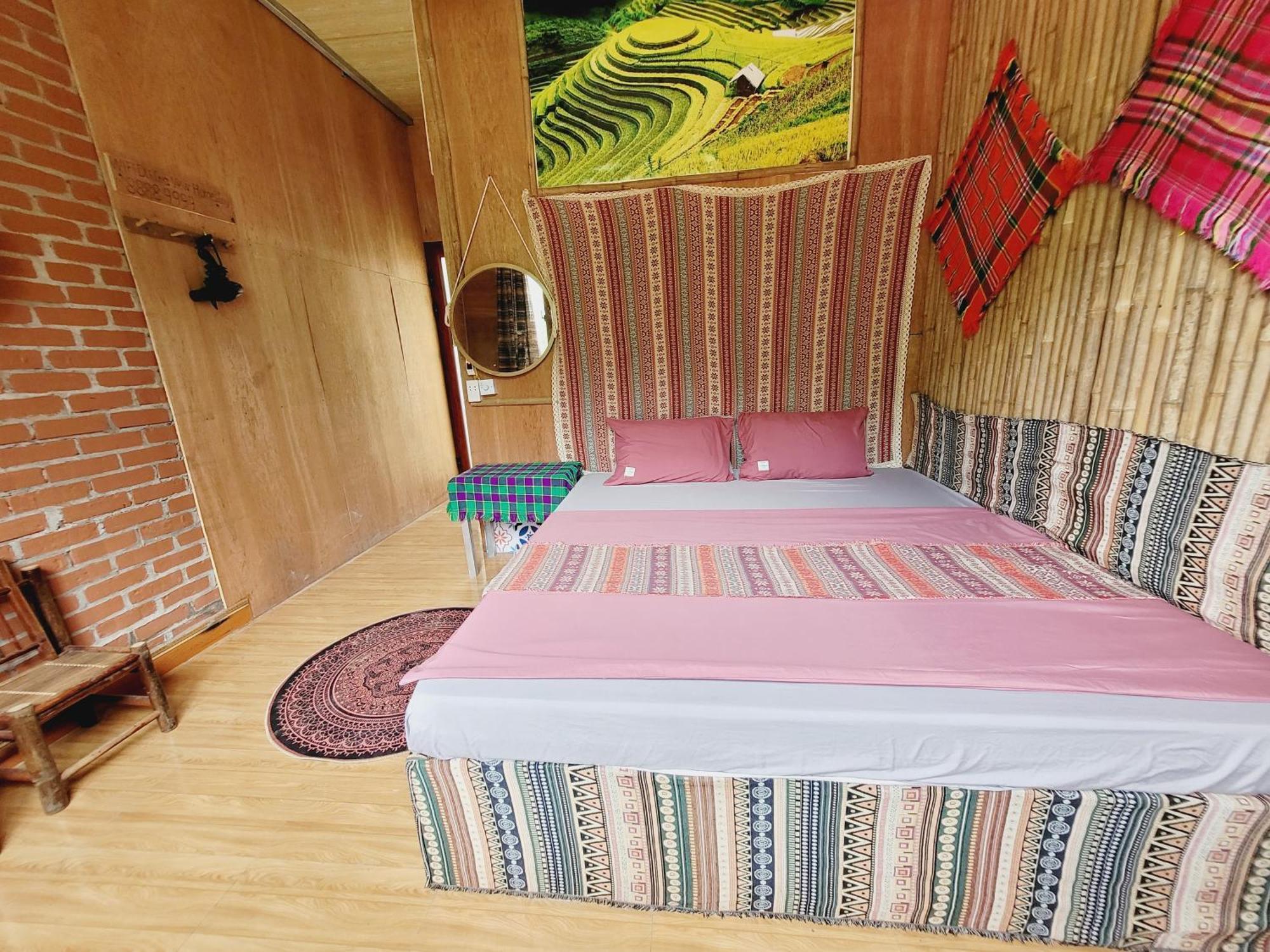 Du Gia View Homestay Làng Cac 객실 사진