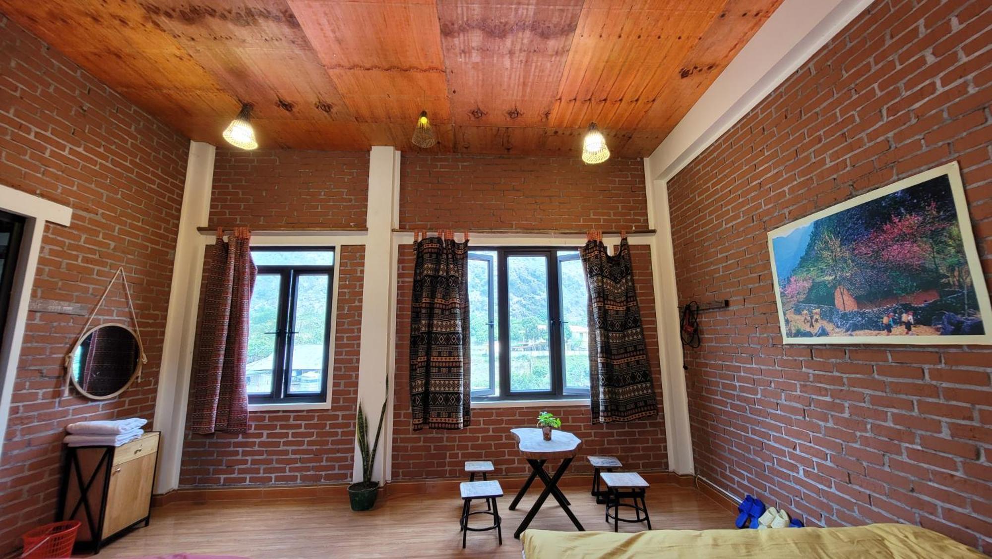 Du Gia View Homestay Làng Cac 객실 사진